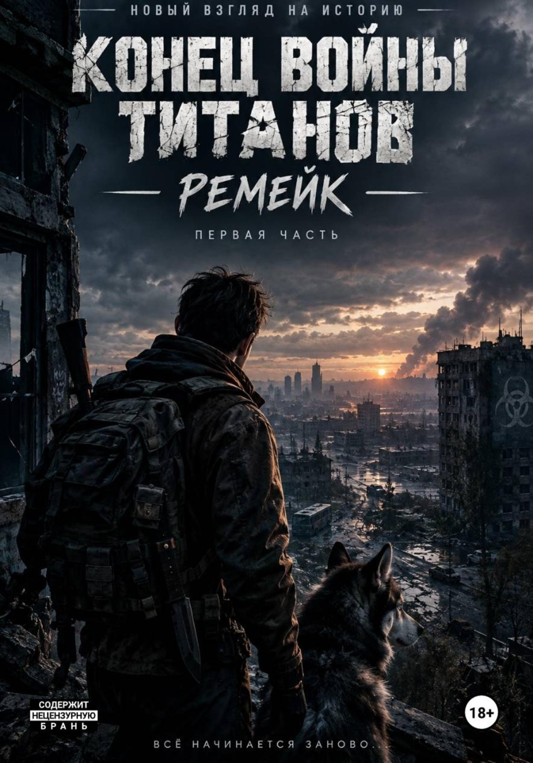 Обложка книги «Конец Войны Титанов. Первая часть. Ремейк»