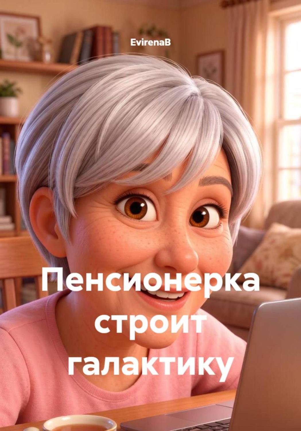 Обложка книги «Пенсионерка строит галактику»