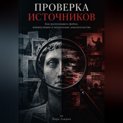 Обложка книги «Проверка источников: Как распознавать фейки, манипуляции и поддельные доказательства»