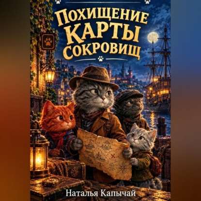 Обложка книги «Похищение карты сокровищ»