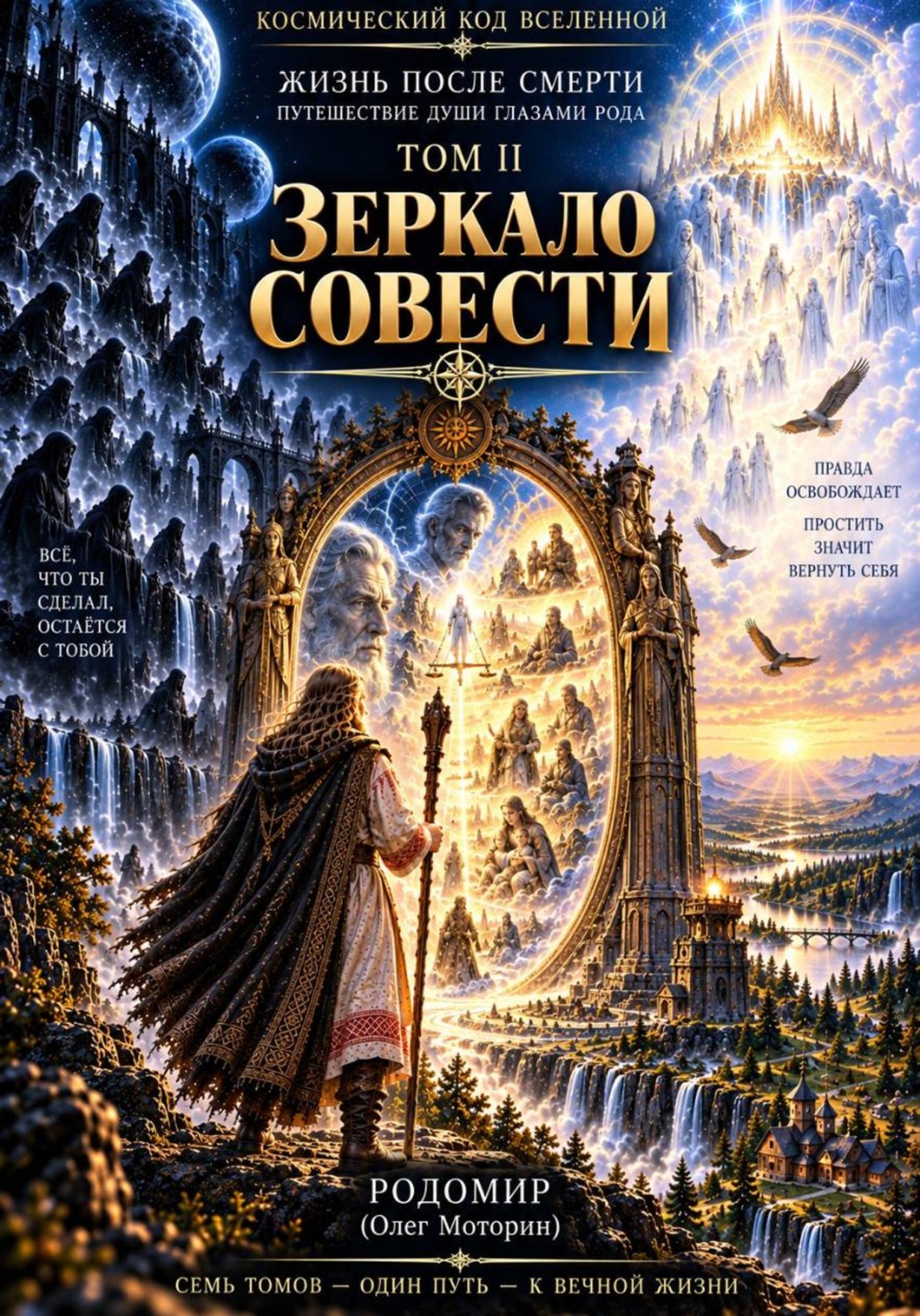 Обложка книги «Жизнь после смерти. Путешествие души глазами Рода. Том 2. Зеркало Совести»
