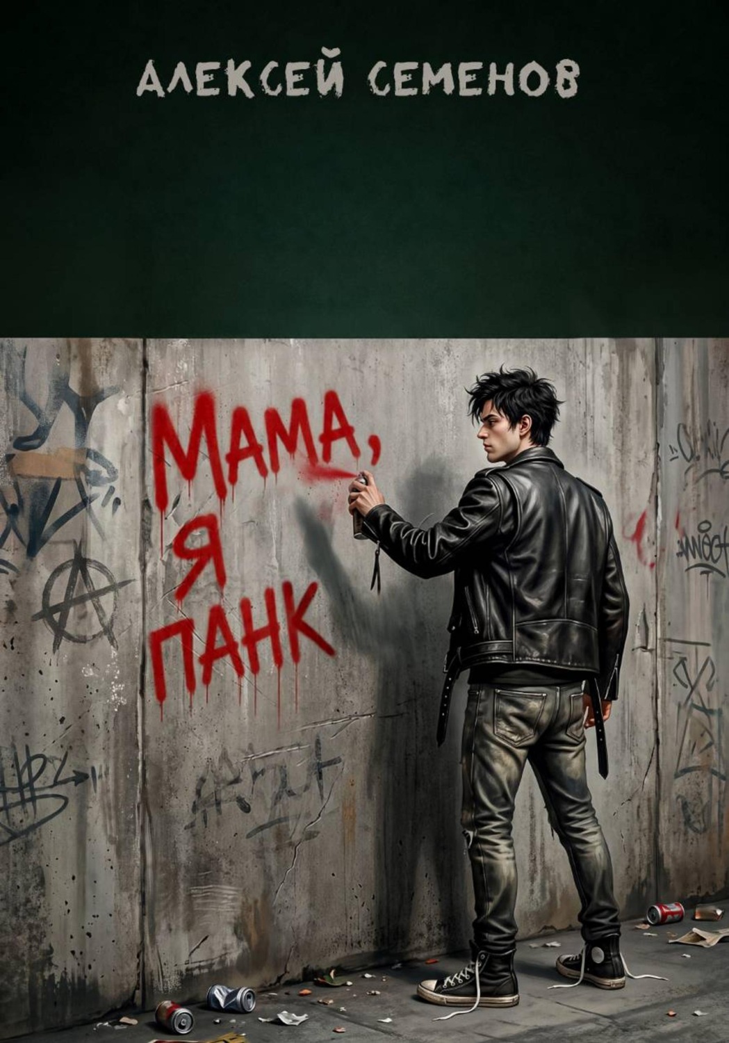 Обложка книги «Мама, я панк»