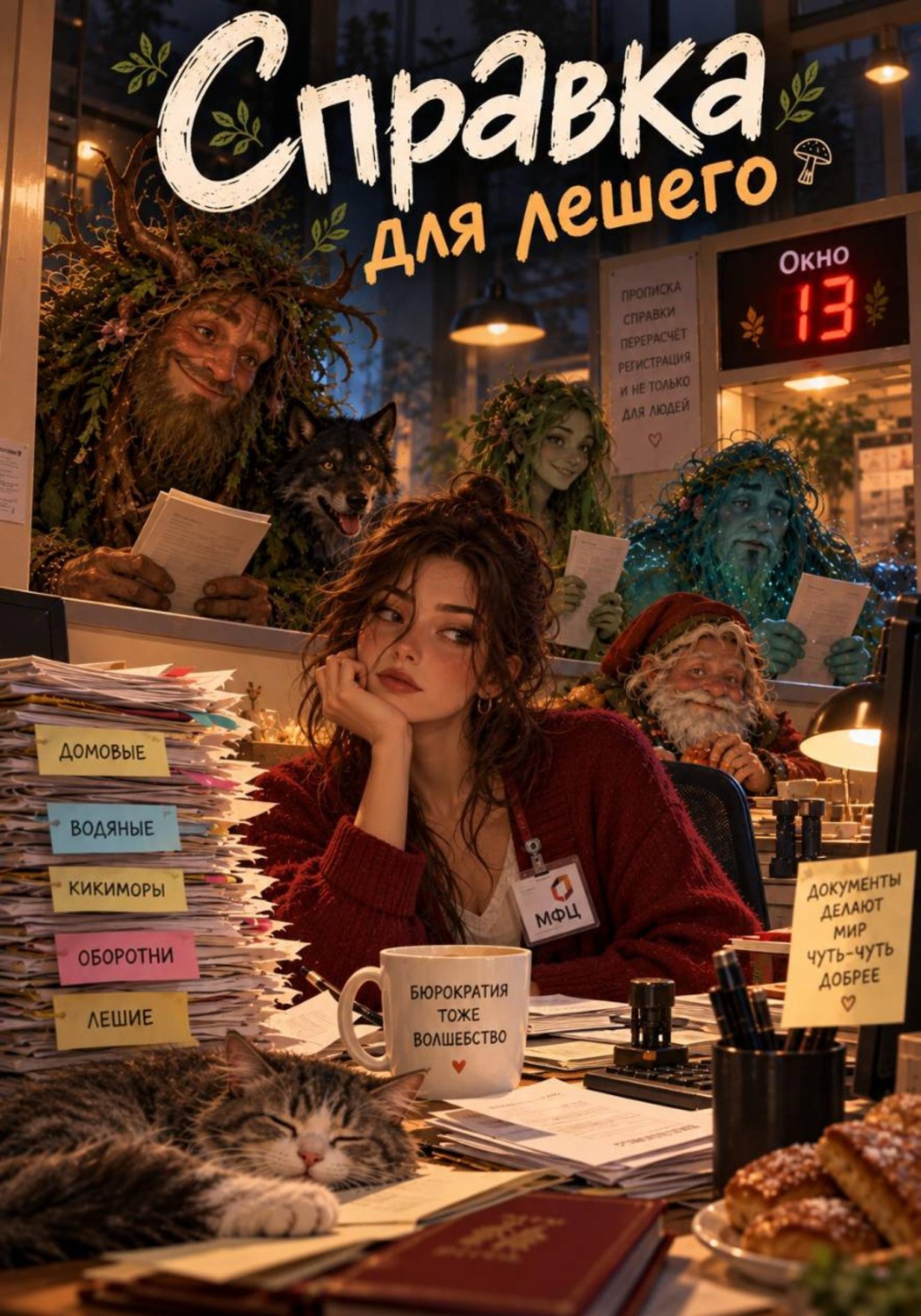 Обложка книги «Справка для лешего»