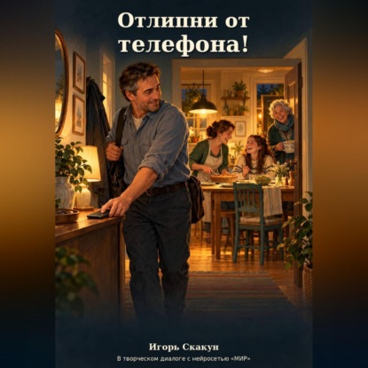 Обложка книги «Отлипни от телефона»