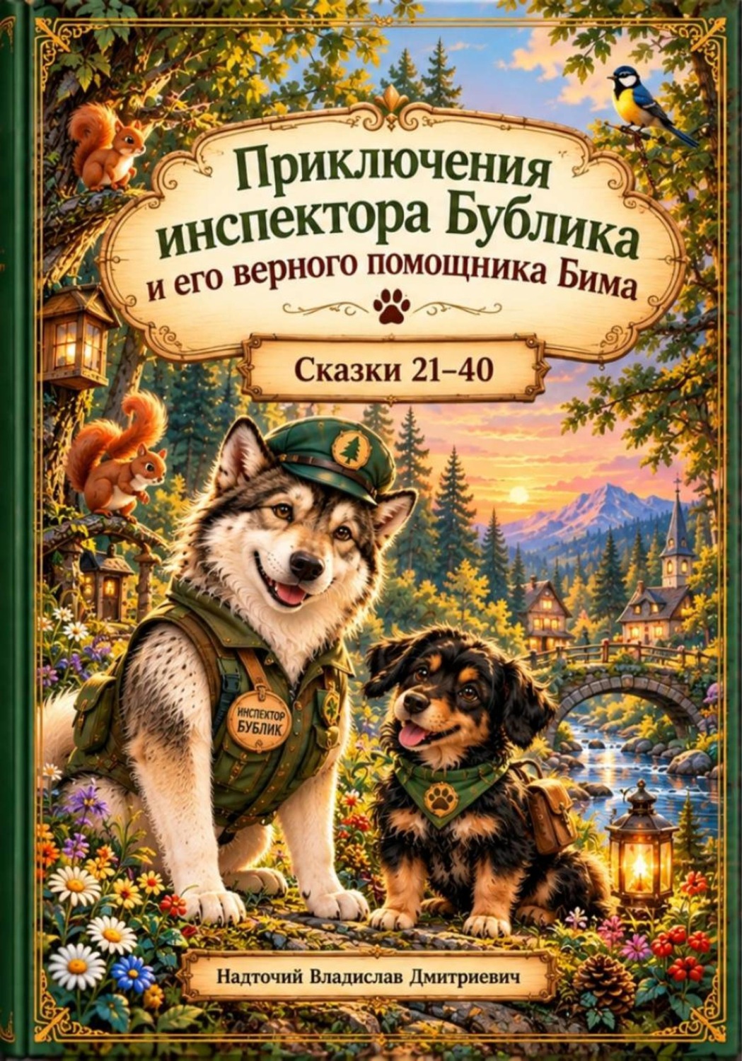 Обложка книги «Приключения инспектора Бублика и его верного помощника Бима. Часть вторая.»