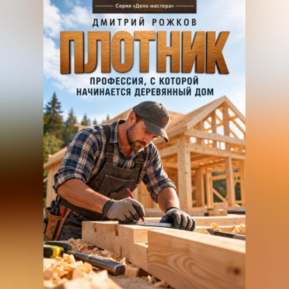 Обложка книги «Плотник. Профессия, с которой начинается деревянный дом»