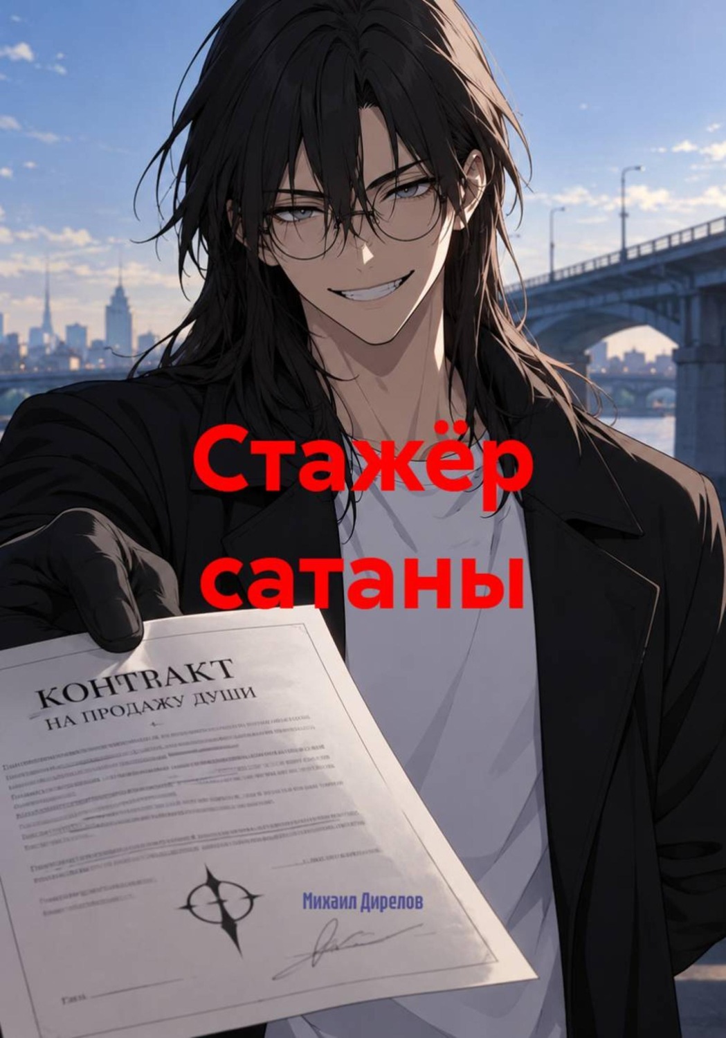 Обложка книги «Стажёр сатаны»