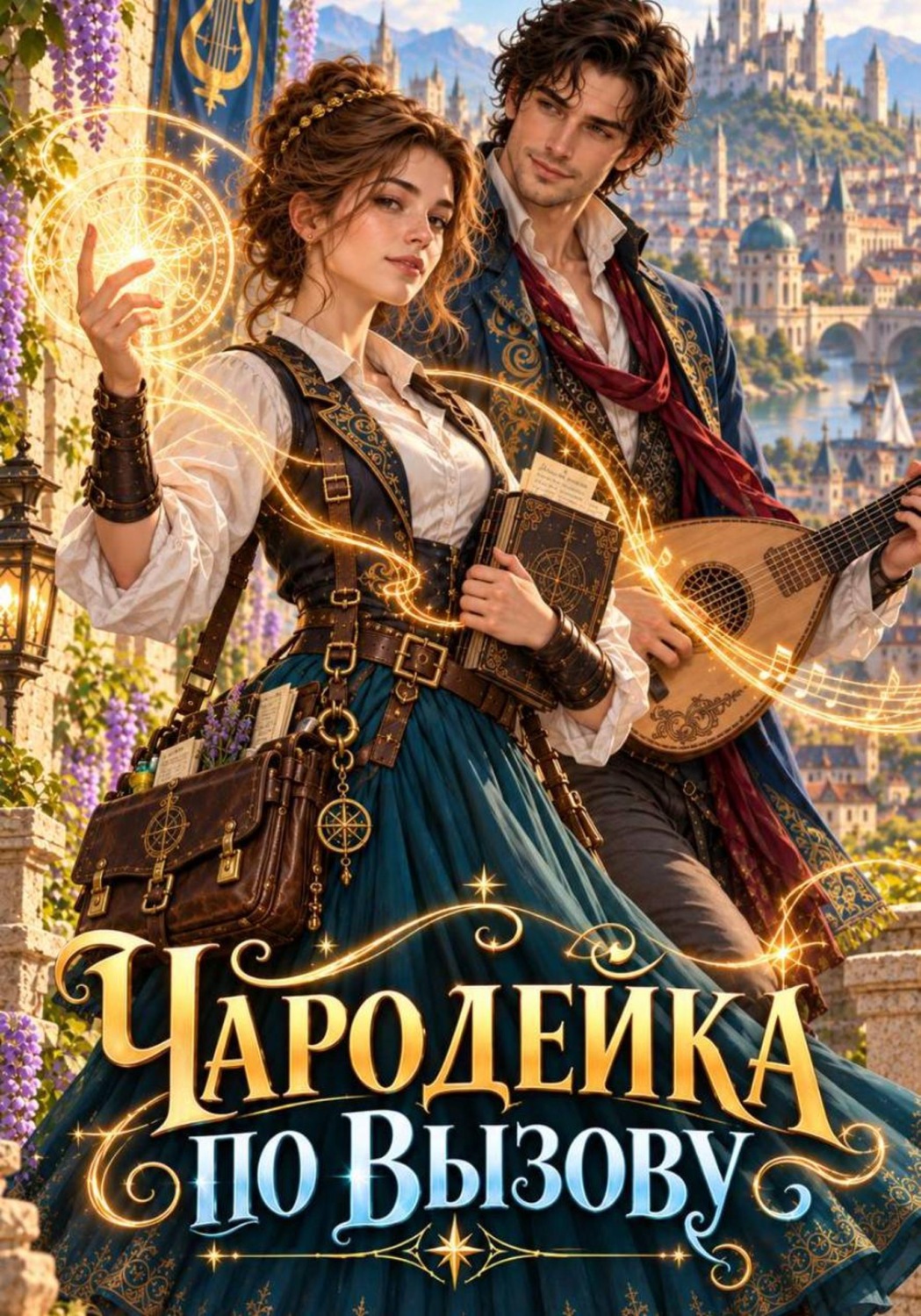 Обложка книги «Чародейка по вызову»