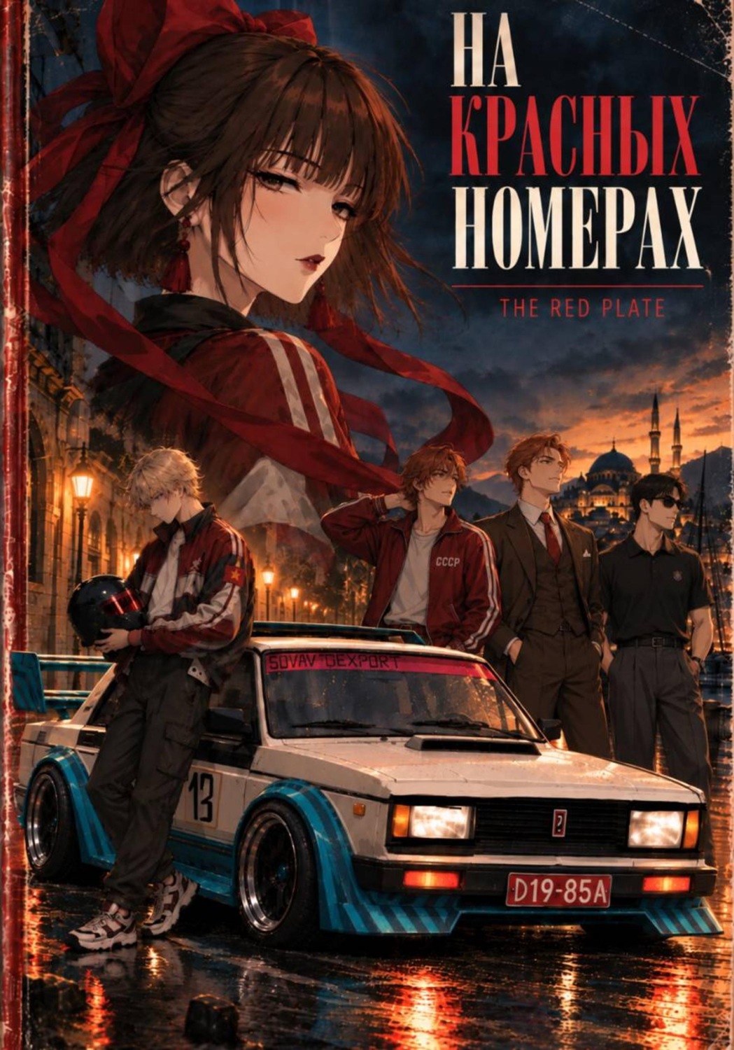 Обложка книги «На красных номерах»