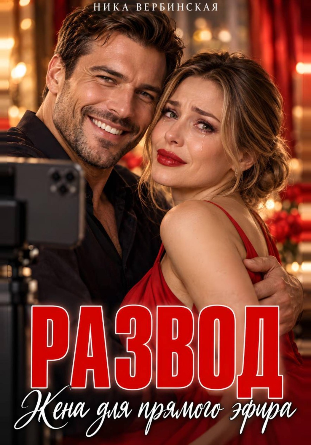 Обложка книги «Развод. Жена для прямого эфира»