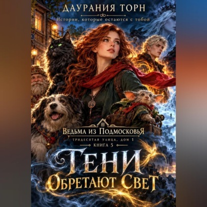 Обложка книги «Ведьма из Подмосковья. Тридесятая улица, дом 1. Книга 5. Тени обретают свет.»