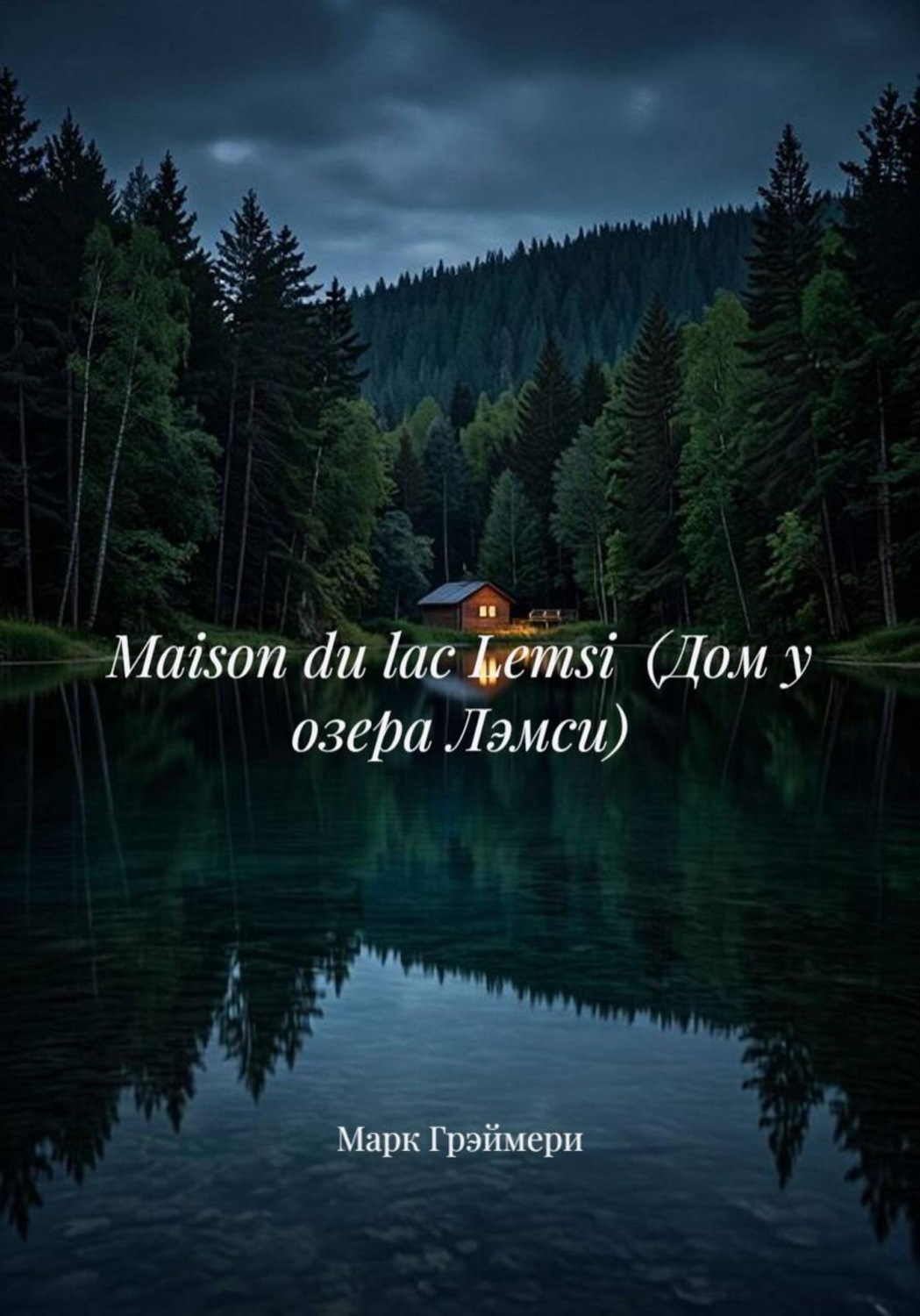 Обложка книги «Maison du lac Lemsi (Дом у озера Лэмси)»