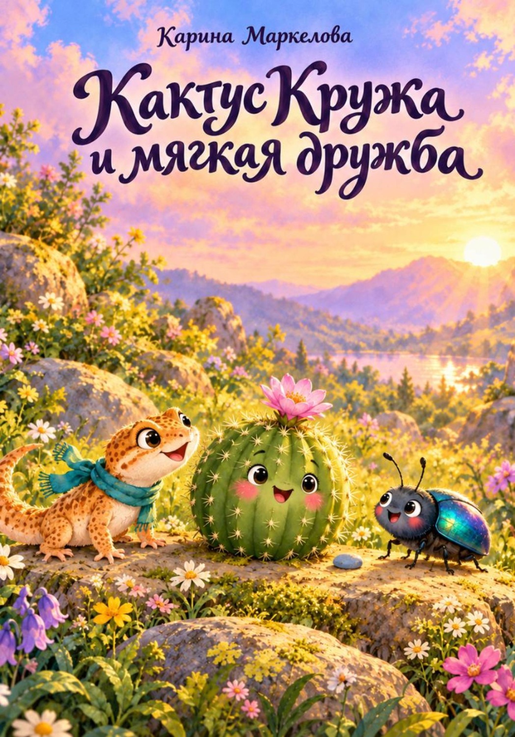 Обложка книги «Кактус Кружа и мягкая дружба»