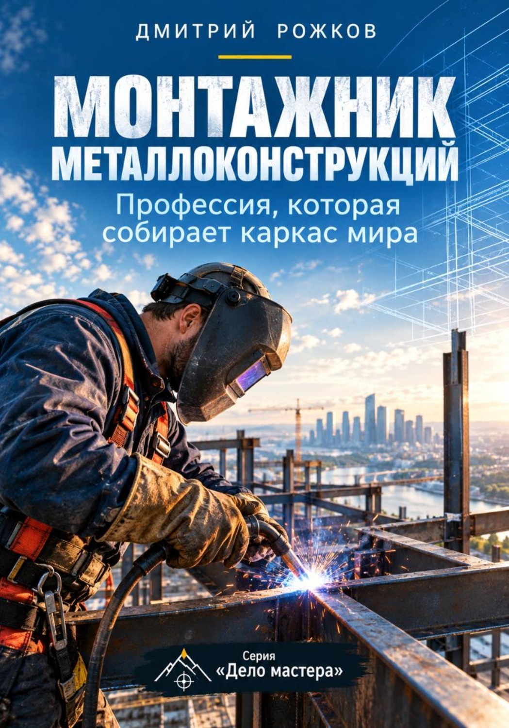 Обложка книги «Монтажник металлоконструкций. Профессия, которая собирает каркас мира»