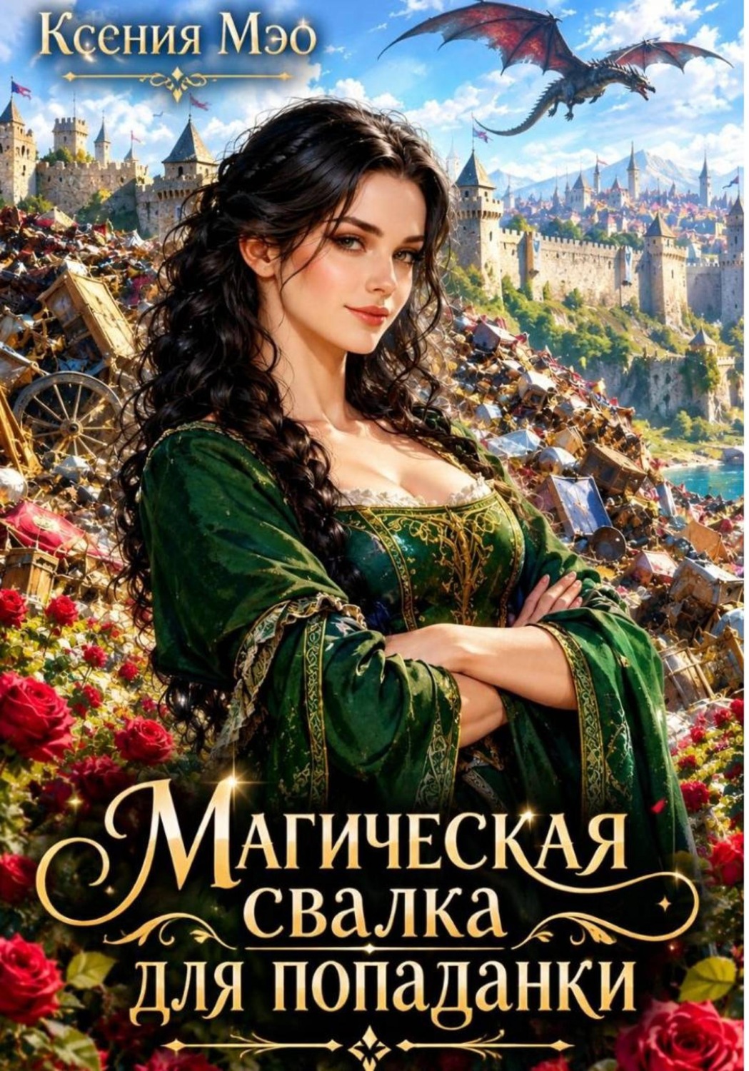 Обложка книги «Магическая свалка для попаданки»