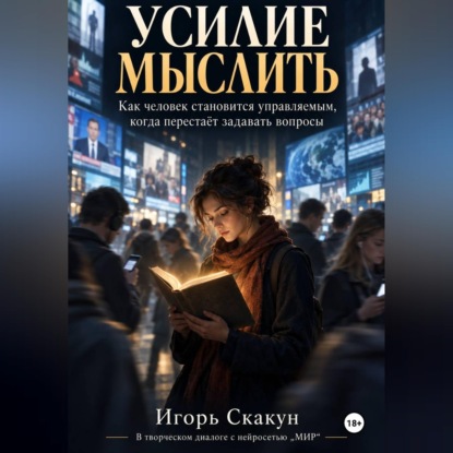 Обложка книги «Усилие мыслить»