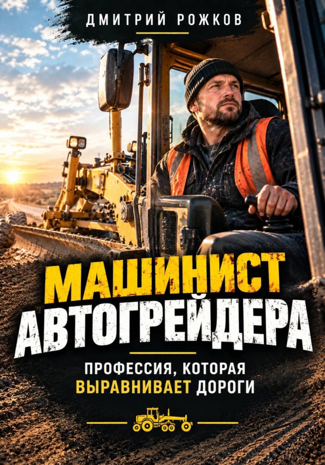 Обложка книги «Машинист автогрейдера. Профессия, которая выравнивает дороги»