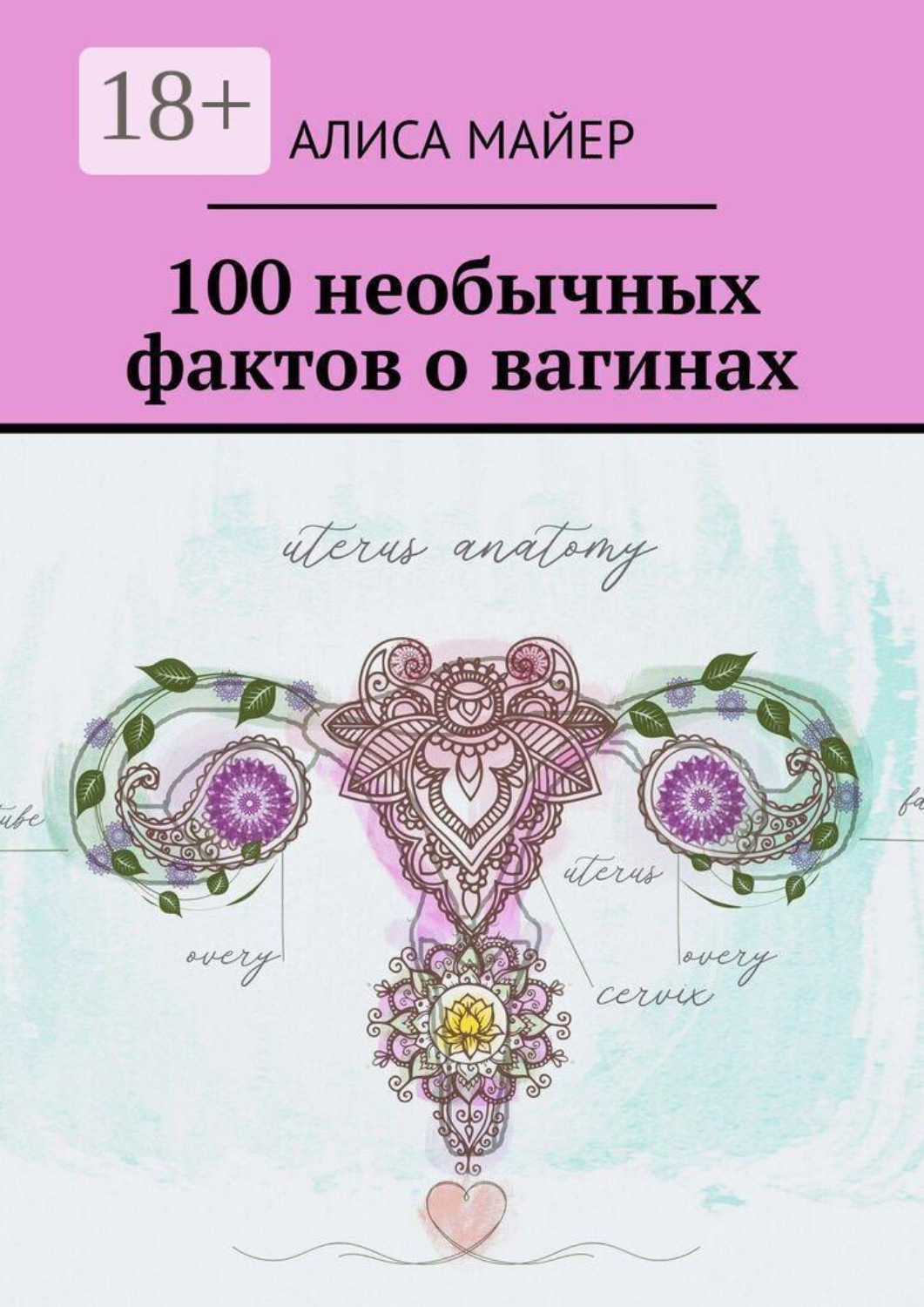 Обложка книги «100 необычных фактов о вагинах»