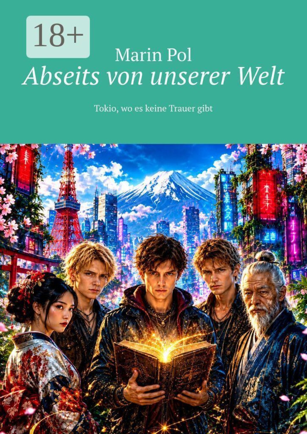 Обложка книги «Abseits von unserer Welt. Tokio, wo es keine Trauer gibt»