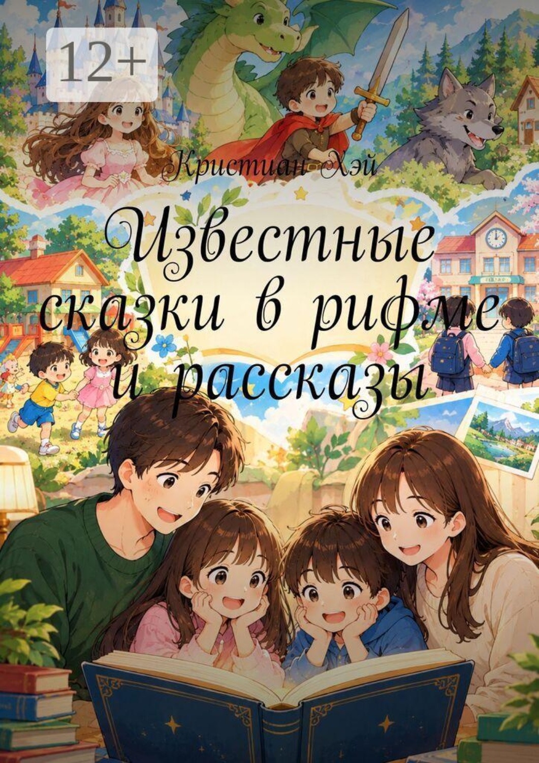 Обложка книги «Известные сказки в рифме и рассказы»