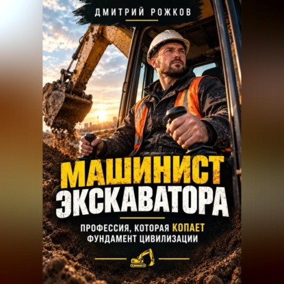 Обложка книги «Машинист экскаватора. Профессия, которая копает фундамент цивилизации»