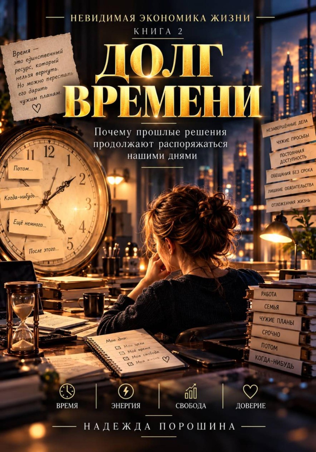 Обложка книги «Невидимая экономика жизни. Книга 2. Долг времени»