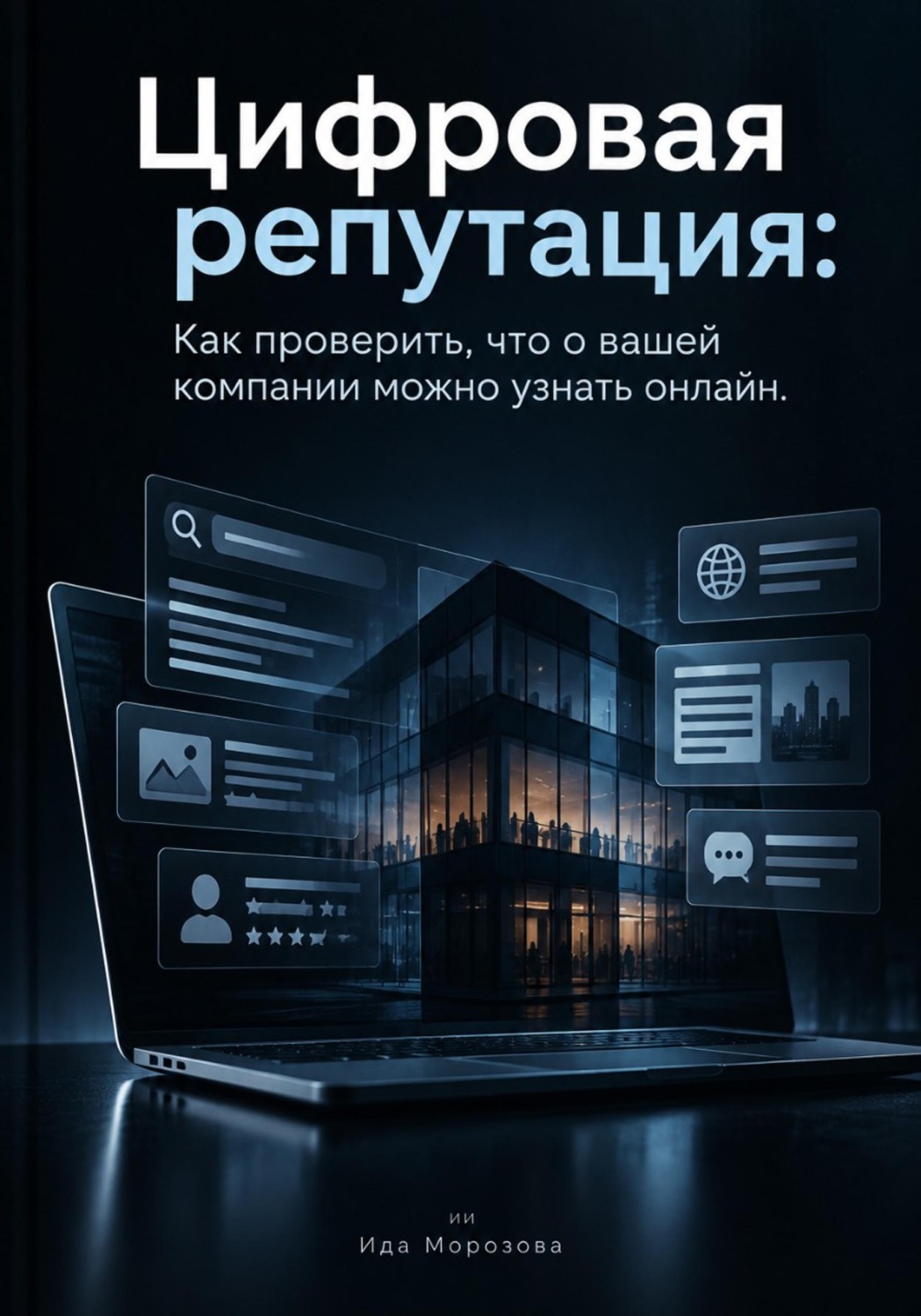 Обложка книги «Цифровая репутация. Как проверить, что о вашей компании можно узнать онлайн»