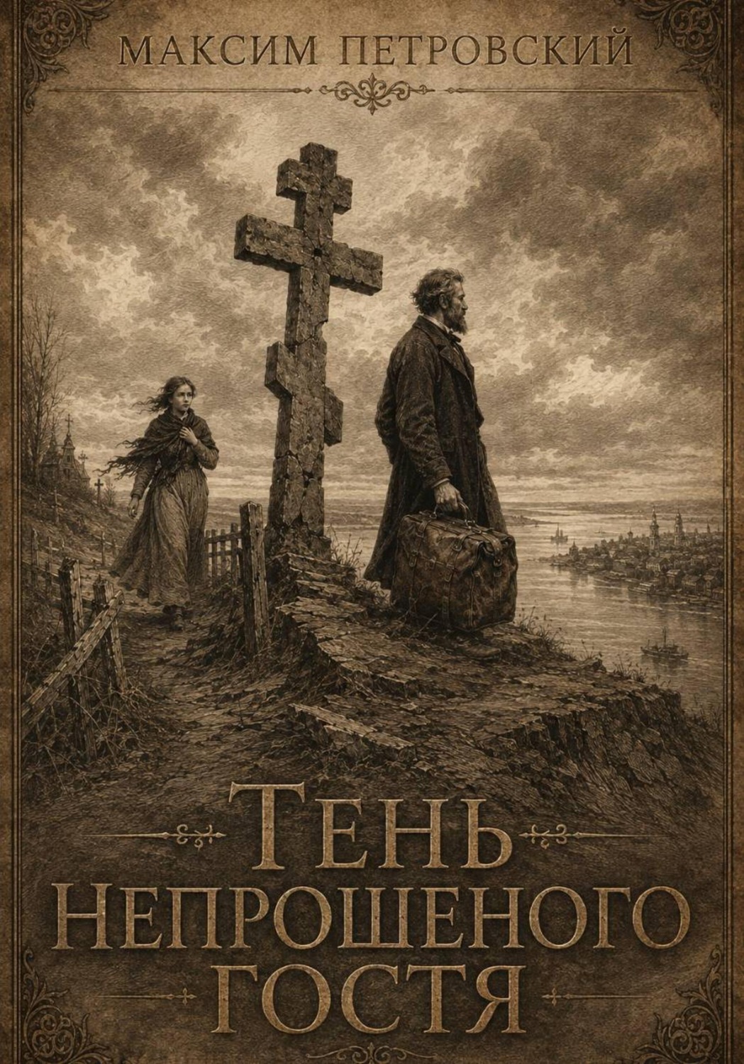Обложка книги «Тень непрошеного гостя»