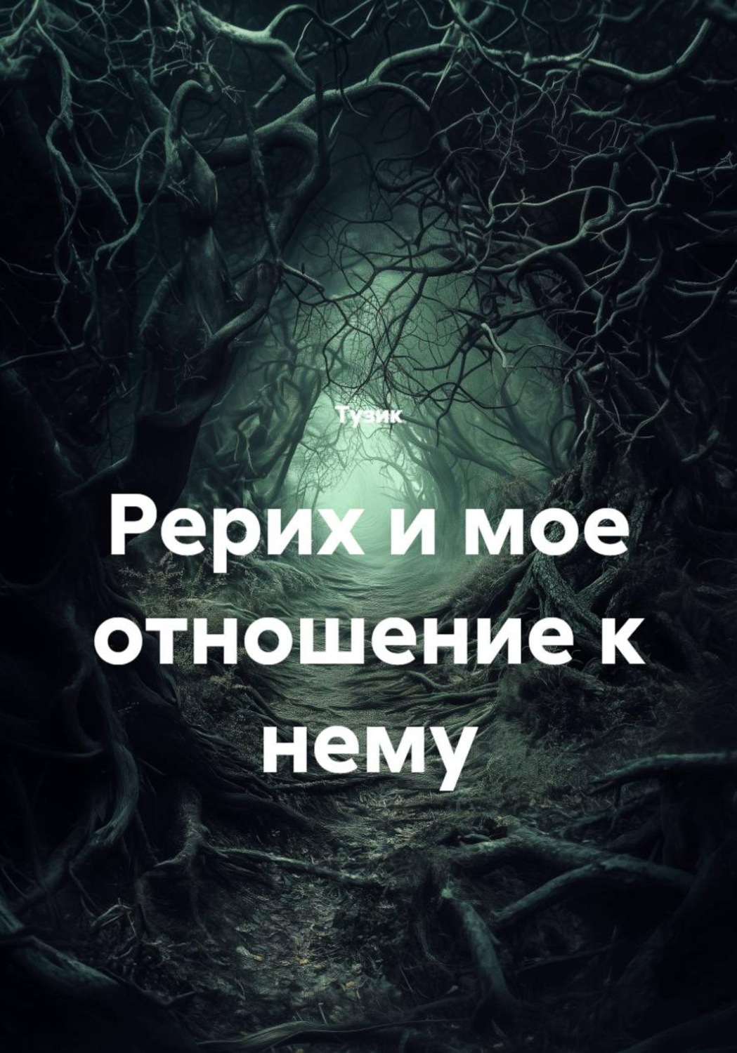 Обложка книги «Рерих и мое отношение к нему»
