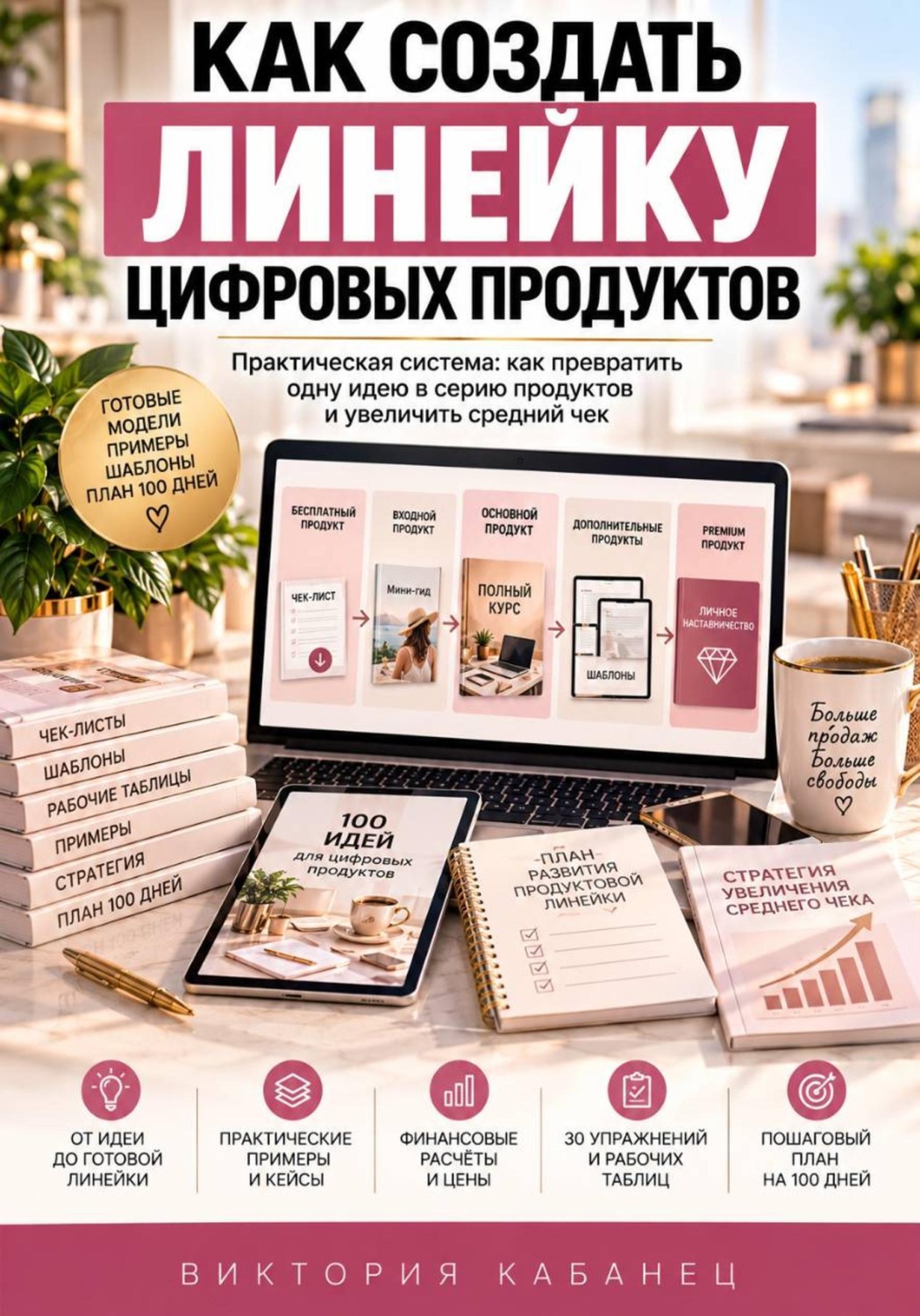 Обложка книги «Как создать линейку цифровых продуктов»