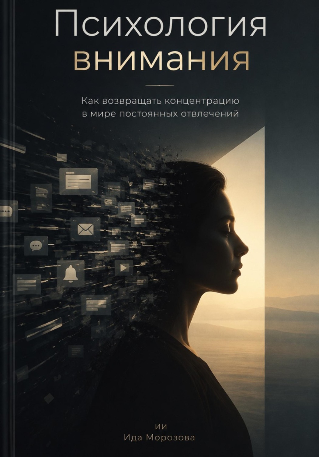 Обложка книги «Психология внимания: Как возвращать концентрацию в мире постоянных отвлечений»