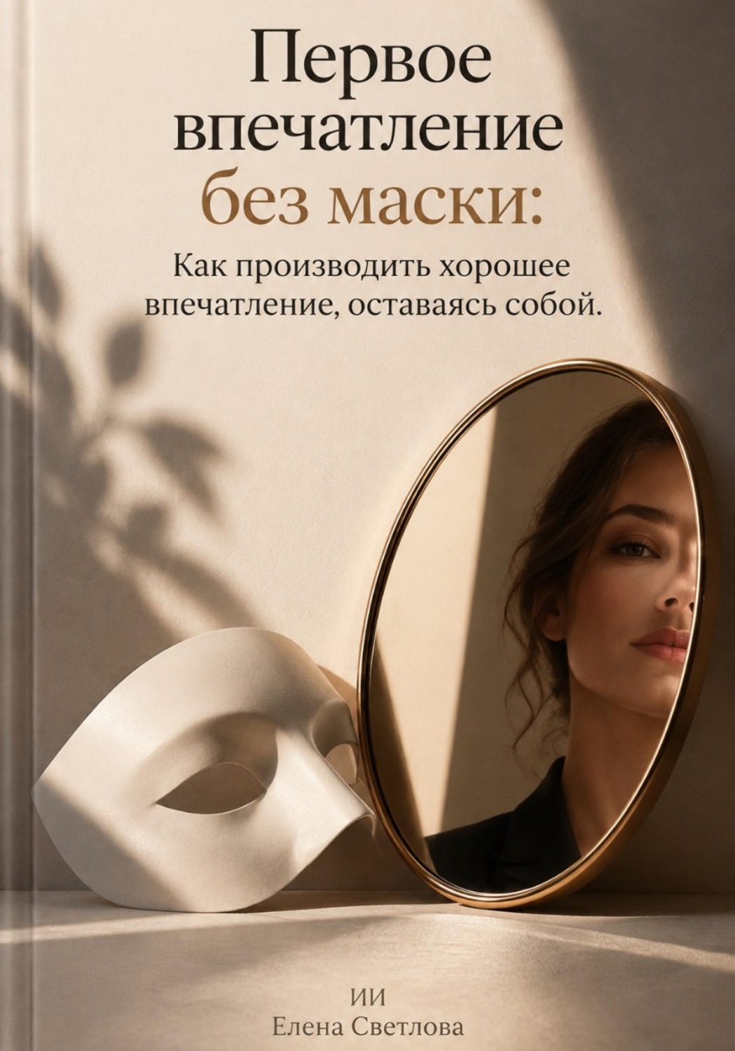 Обложка книги «Первое впечатление без маски: Как производить хорошее впечатление, оставаясь собой»