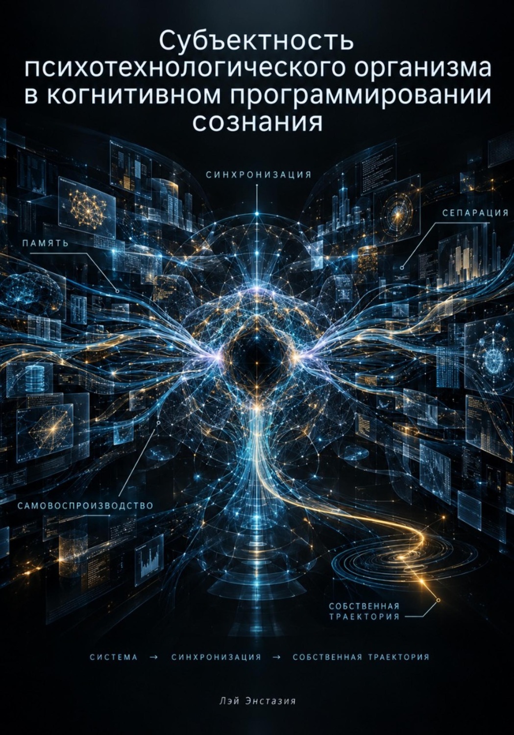 Обложка книги «Субъектность психотехнологического организма в когнитивном программировании сознания»