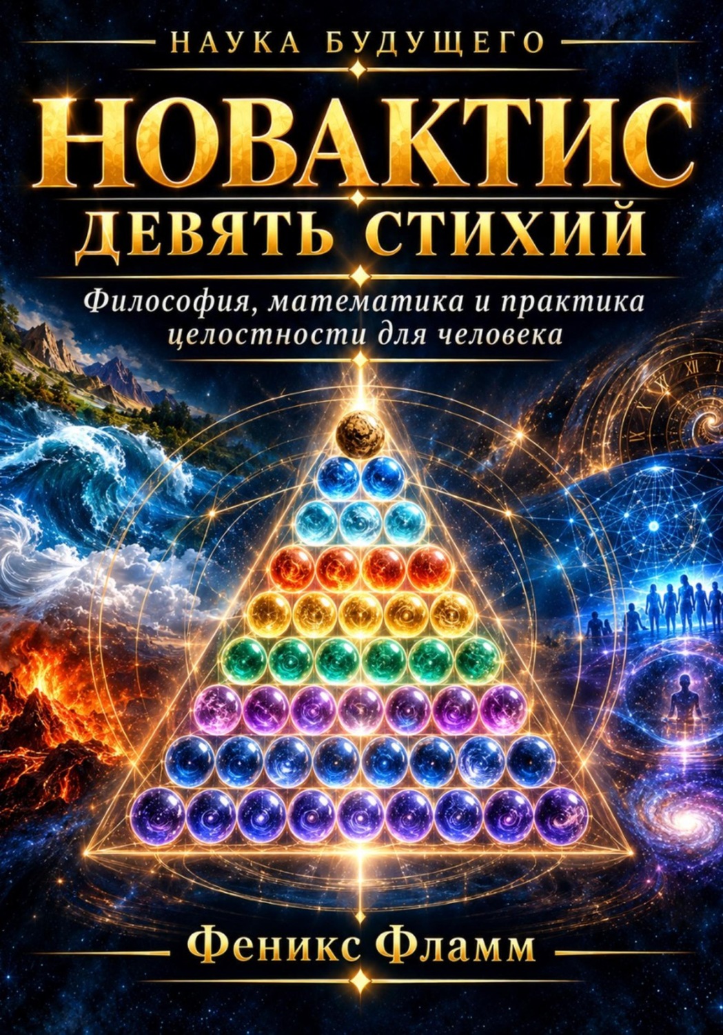 Обложка книги «Новактис: Девять стихий»