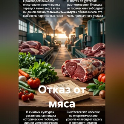 Обложка книги «Отказ от мяса»