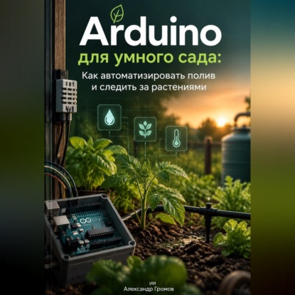 Обложка книги «Arduino для умного сада: Как автоматизировать полив и следить за растениями»