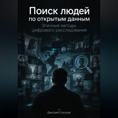 Обложка книги «Поиск людей по открытым данным: Этичные методы цифрового расследования»