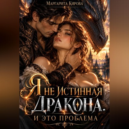 Обложка книги «Я не истинная дракона. И это проблема»