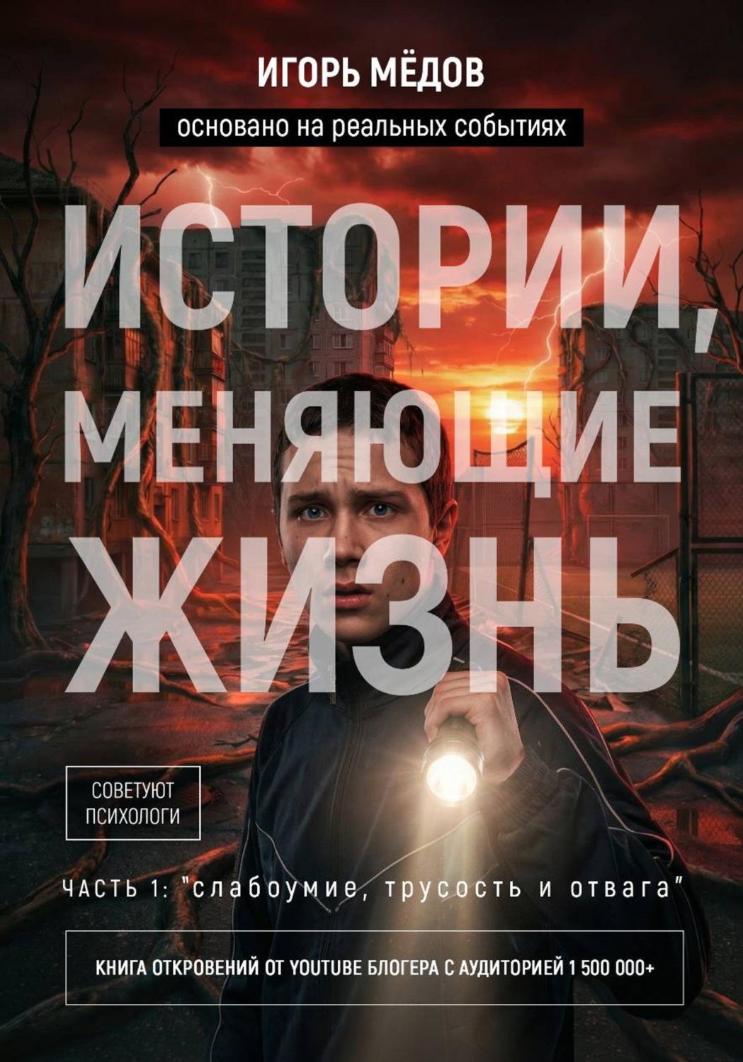 Обложка книги «Превью книги: Истории, меняющие жизнь. Часть 1: «Слабоумие, трусость и отвага»»