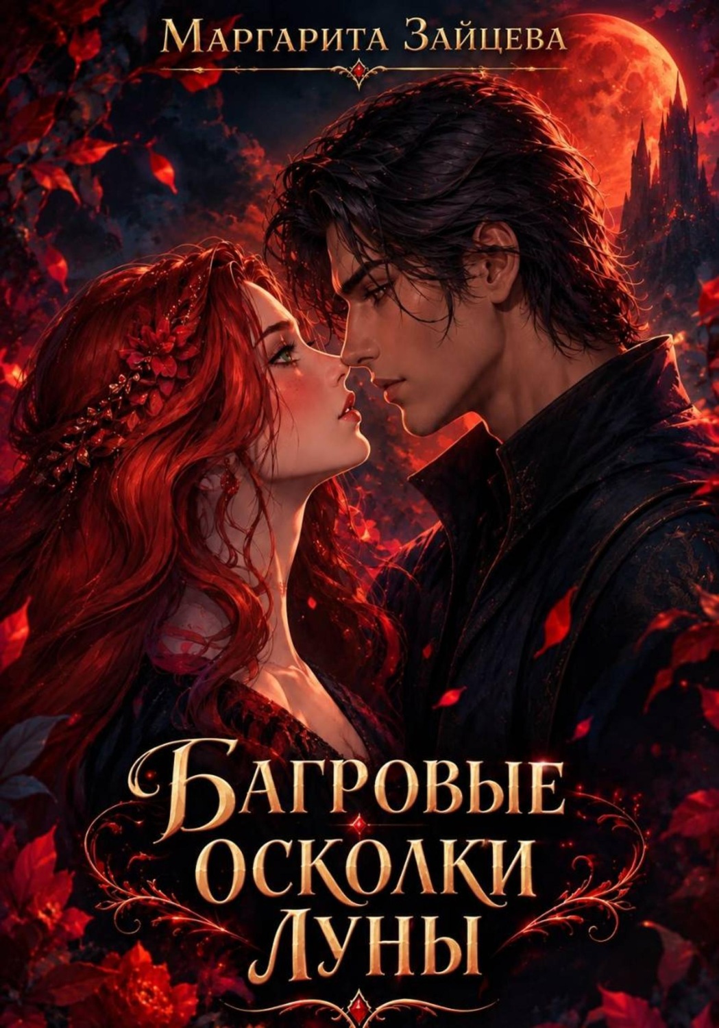 Обложка книги «Багровые осколки луны»