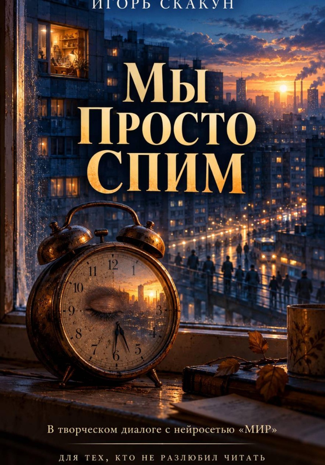Обложка книги «Мы просто спим»