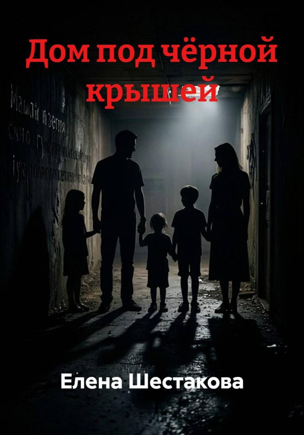 Обложка книги «Дом под чёрной крышей»