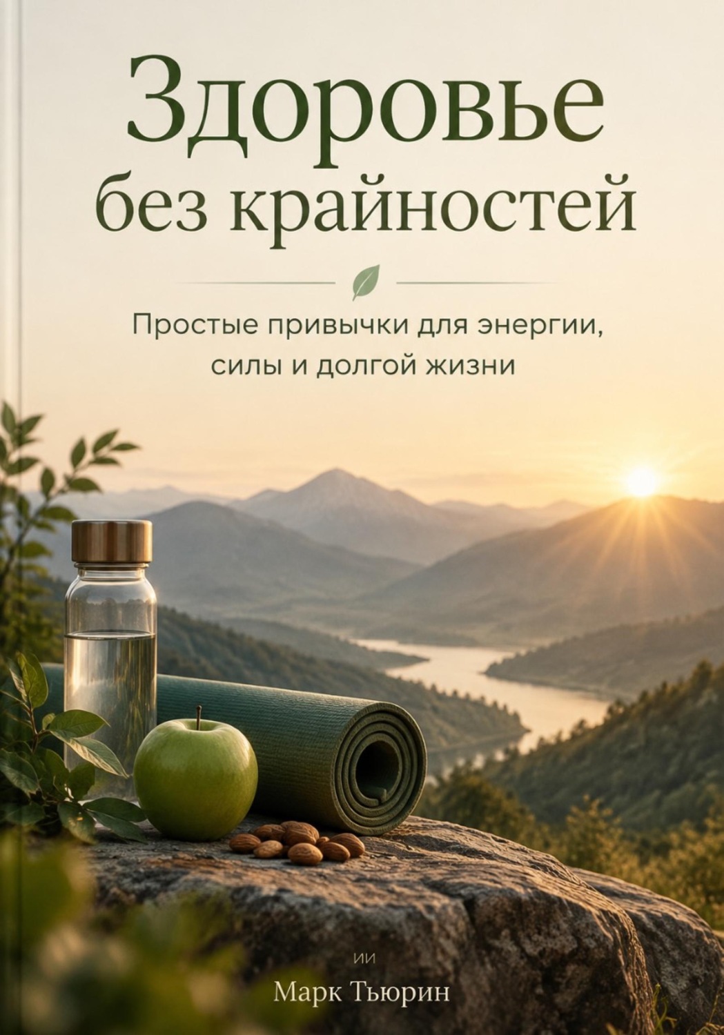 Обложка книги «Здоровье без крайностей: Простые привычки для энергии, силы и долгой жизни»