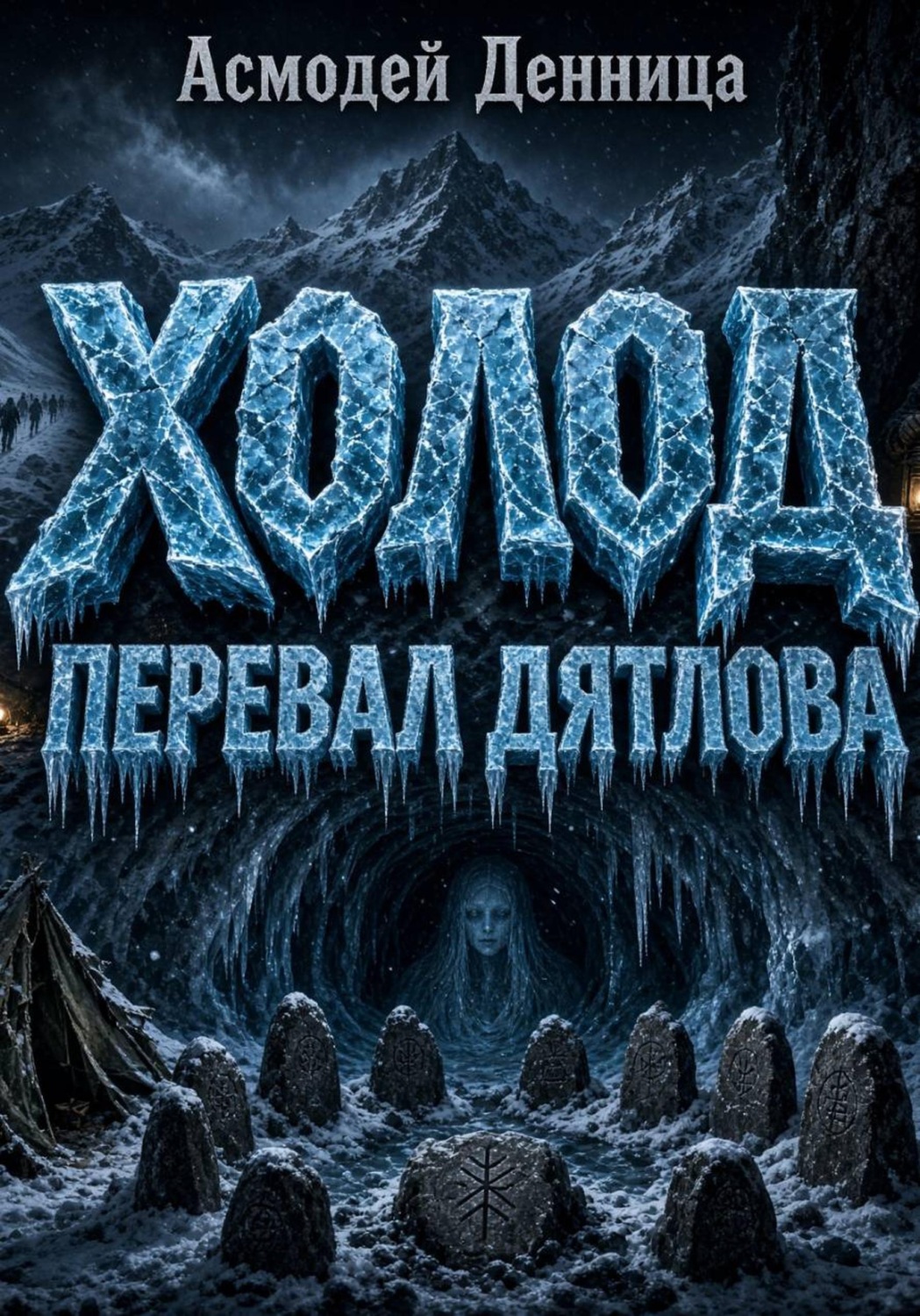 Обложка книги «ХОЛОД. Перевал Дятлова»
