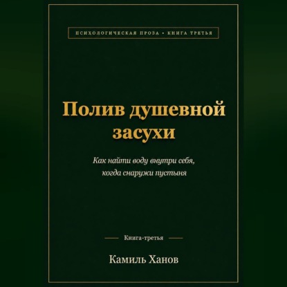 Обложка книги «Полив душевной засухи. Книга третья»