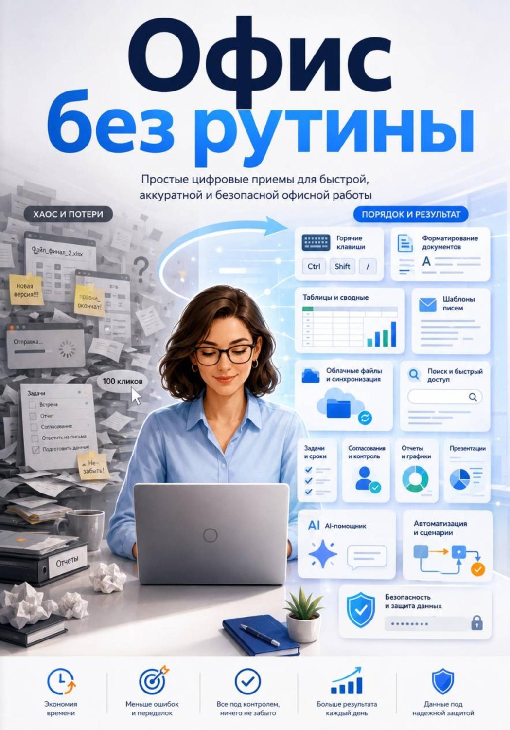 Обложка книги «Офис без рутины»