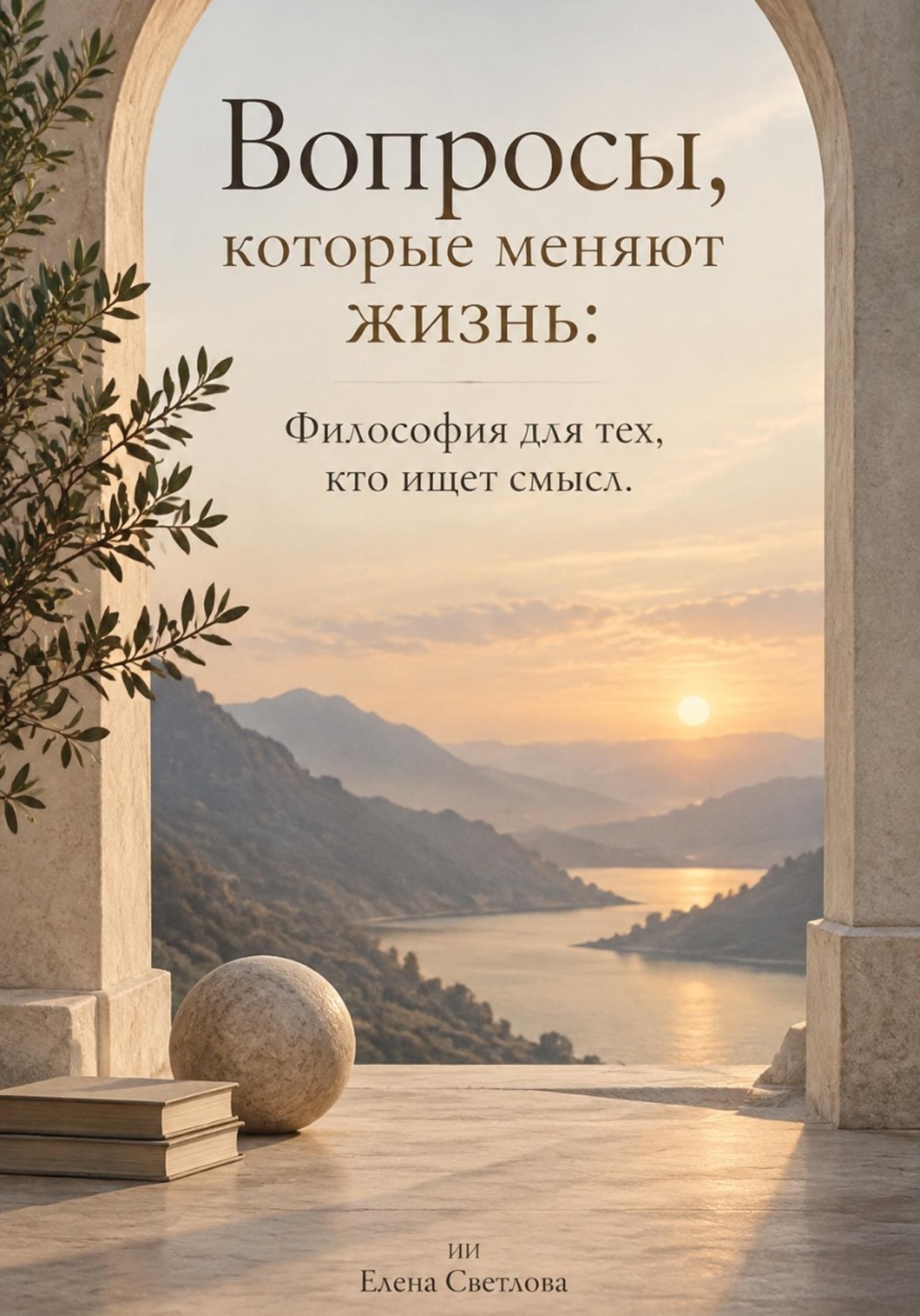 Обложка книги «Вопросы, которые меняют жизнь: Философия для тех, кто ищет смысл»