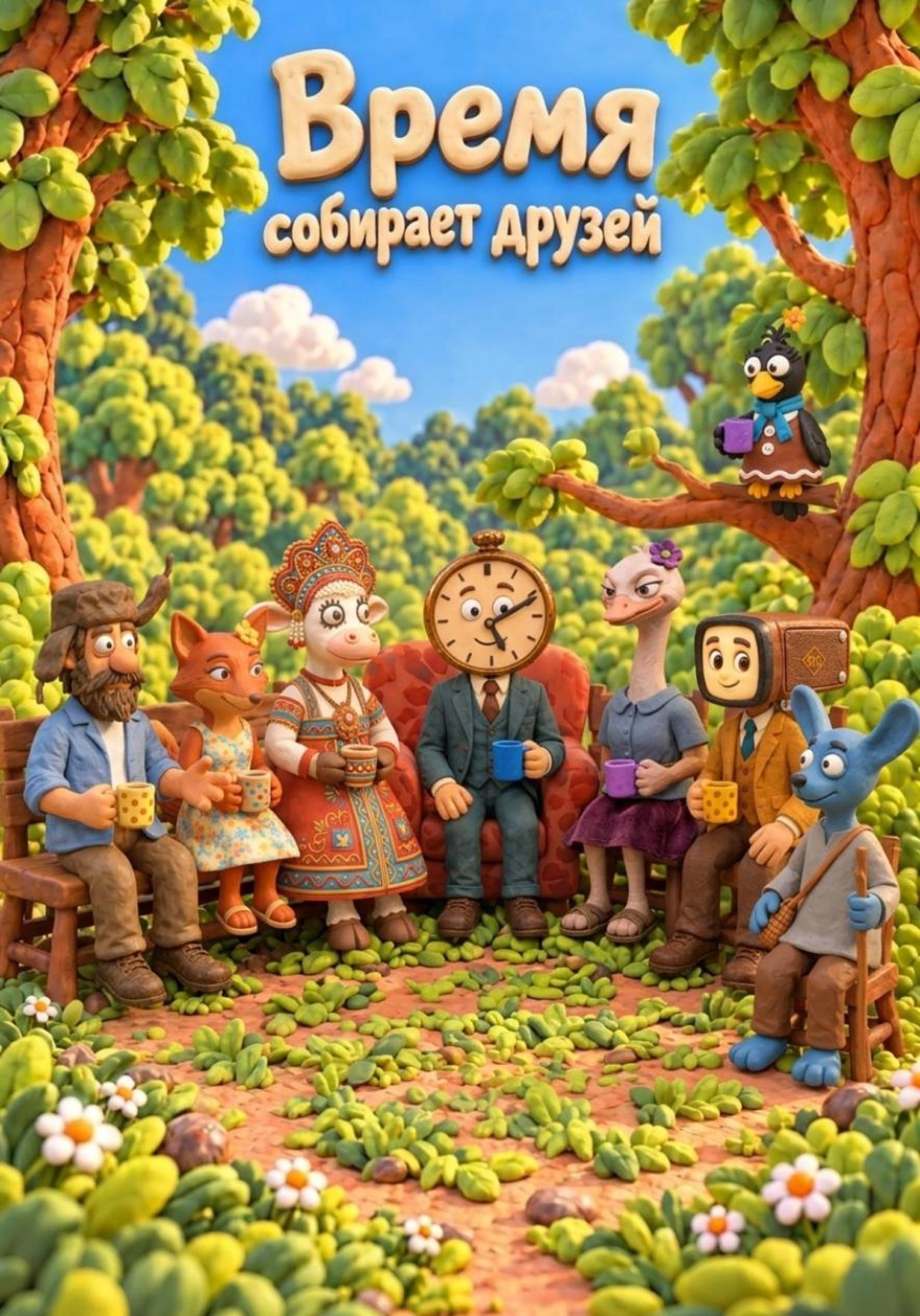 Обложка книги «Время собирает друзей»