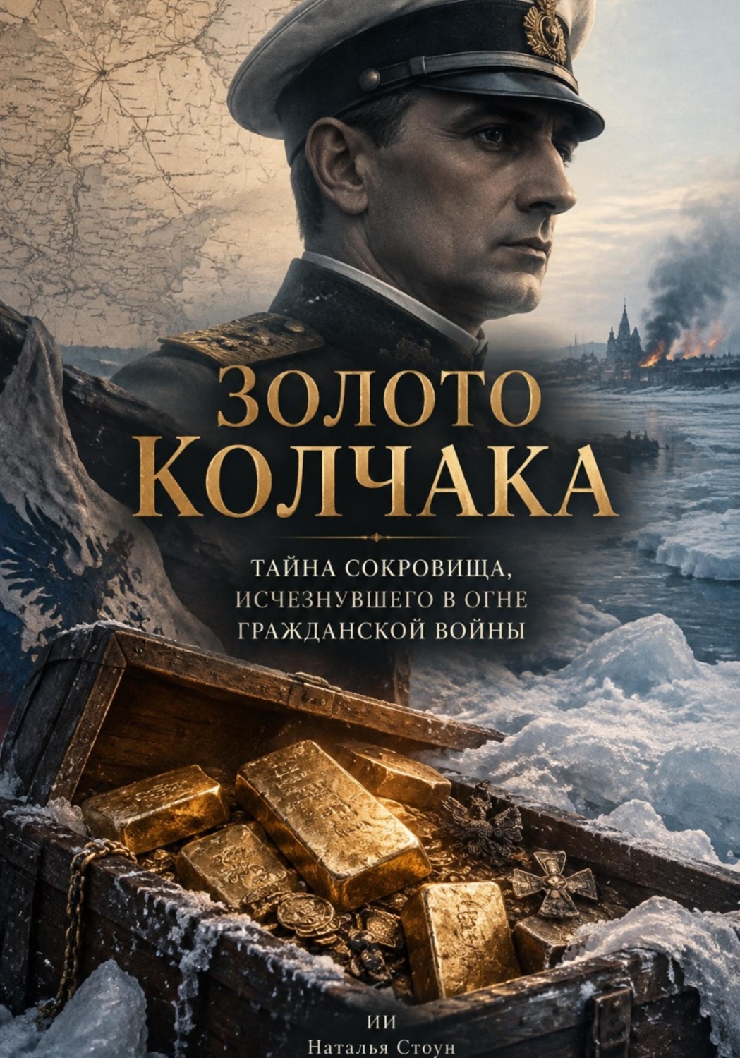Обложка книги «Золото Колчака: Тайна сокровища, исчезнувшего в огне Гражданской войны»