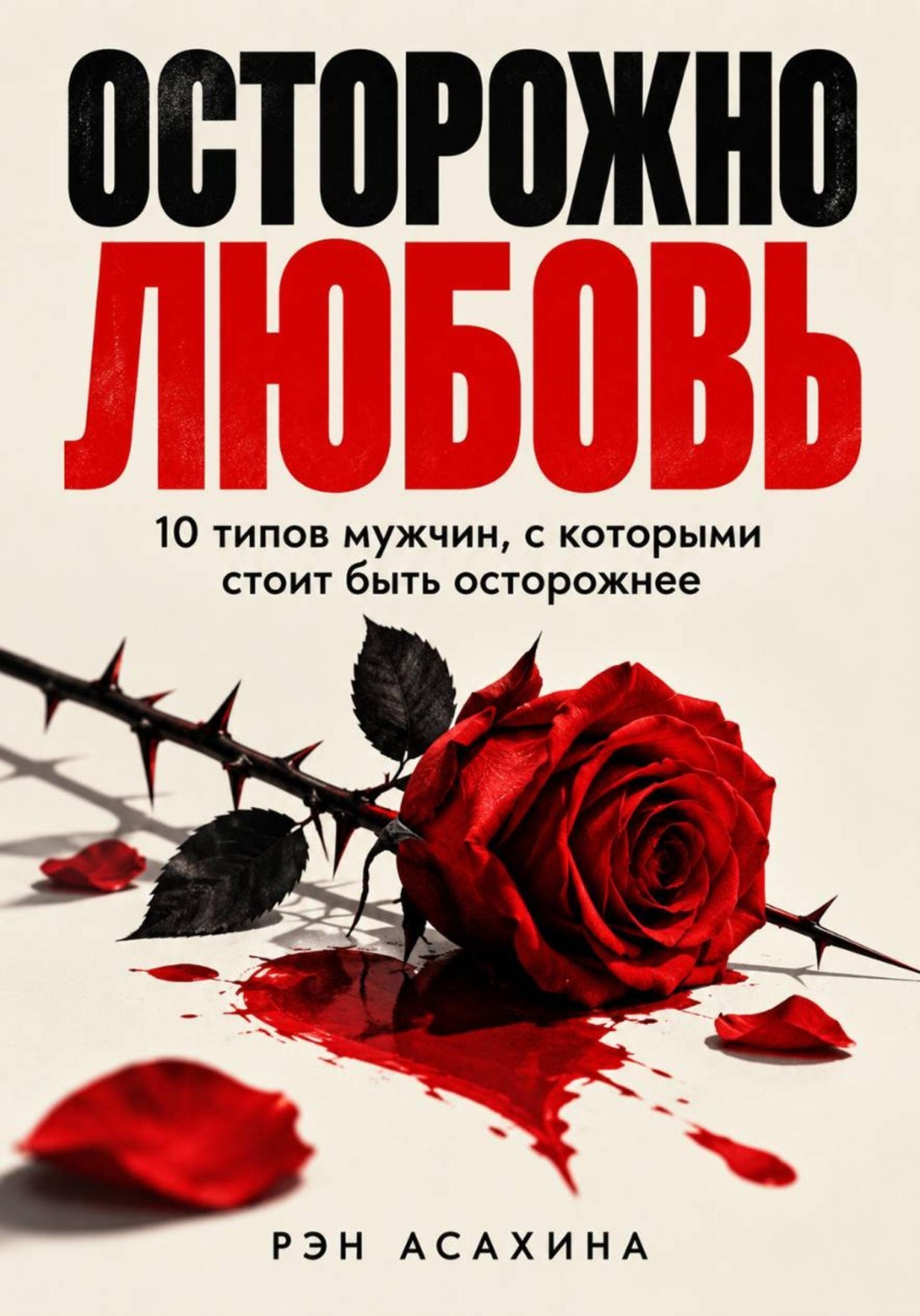 Обложка книги «Осторожно любовь. 10 типов мужчин, с которыми стоит быть осторожнее»